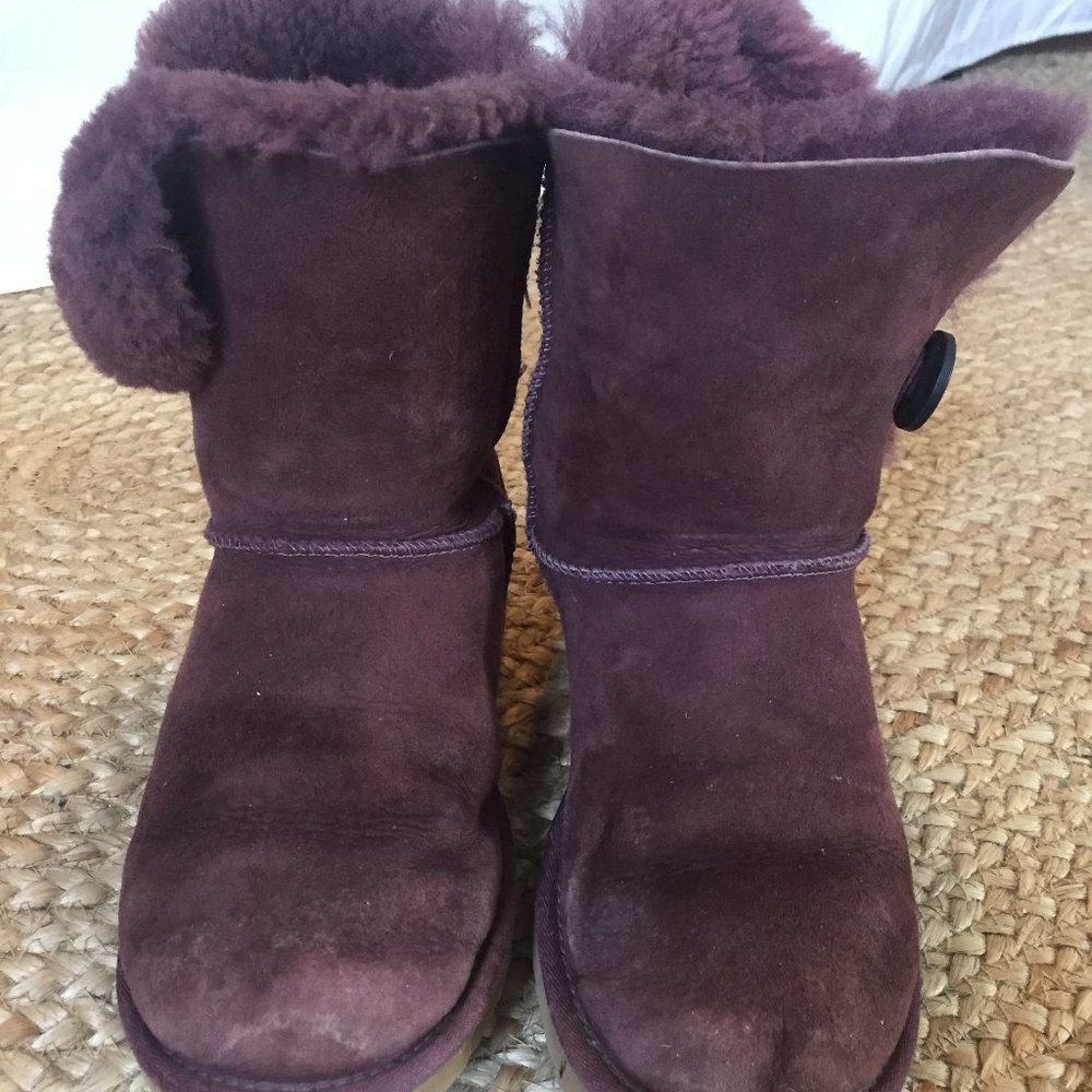 Purple Bailey Button Ugg Boots